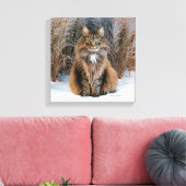 "Liebe Leinwand" Mauer Kunst Leinwanddruck (Insitu (Wohnzimmer))