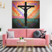 Liebe Leinwanddruck (Insitu (Wohnzimmer))