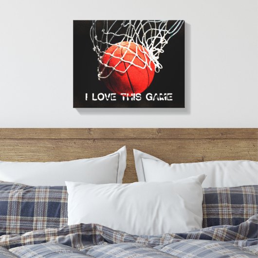 Liebe Leinwanddruck (Insitu (Schlafzimmer))