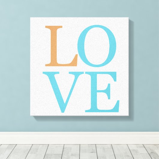Liebe Leinwanddruck (Insitu (Holzboden))