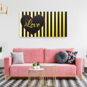 Liebe Leinwanddruck (Insitu (Wohnzimmer))