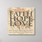 Liebe Leinwanddruck (Vorderseite)