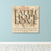 Liebe Leinwanddruck (Insitu (Holzboden))