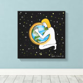 Liebe Leinwanddruck (Insitu (Holzboden))