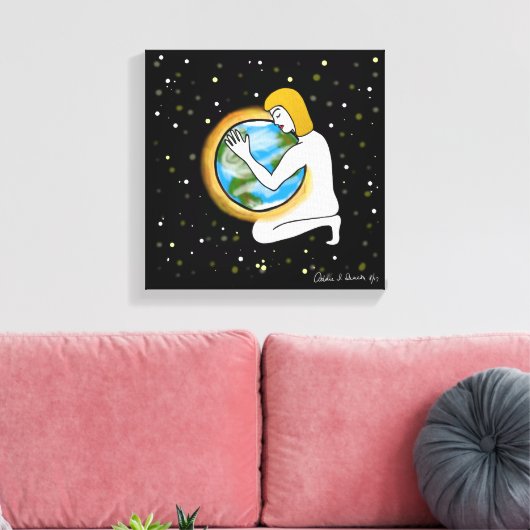 Liebe Leinwanddruck (Insitu (Wohnzimmer))