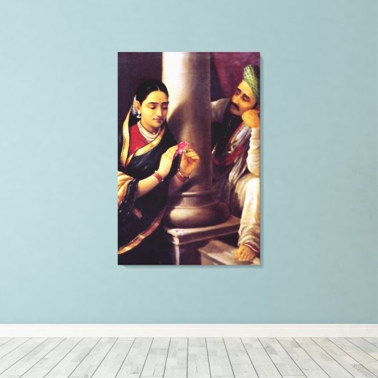 Liebe Leinwanddruck (Insitu (Holzboden))