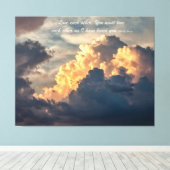 Liebe Leinwanddruck (Insitu (Holzboden))