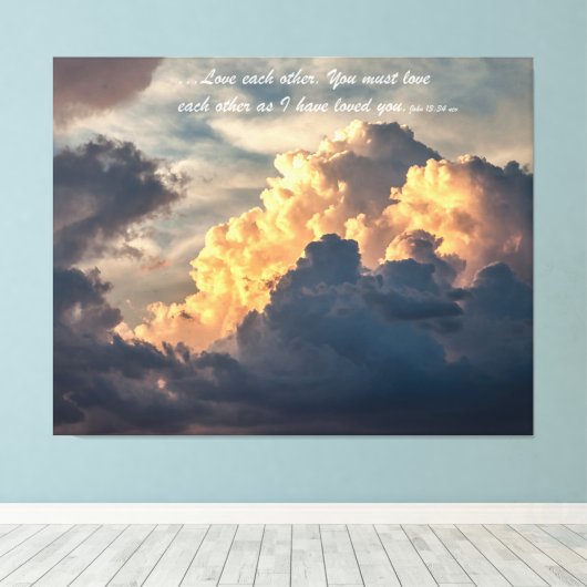 Liebe Leinwanddruck (Insitu (Holzboden))