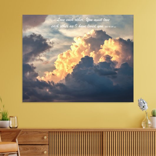 Liebe Leinwanddruck (Insitu (Wohnzimmer))