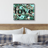 Liebe Leinwanddruck (Insitu (Schlafzimmer))