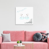 Liebe Leinwanddruck (Insitu (Wohnzimmer))