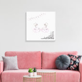 Liebe Leinwanddruck (Insitu (Wohnzimmer))