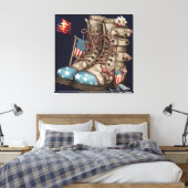 Liebe Leinwanddruck (Insitu (Schlafzimmer))