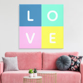 Liebe Leinwanddruck (Insitu (Wohnzimmer))