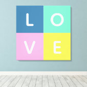 Liebe Leinwanddruck (Insitu (Holzboden))