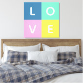 Liebe Leinwanddruck (Insitu (Schlafzimmer))