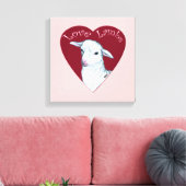 Liebe Leinwanddruck (Insitu (Wohnzimmer))