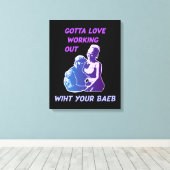 Liebe Leinwanddruck (Insitu (Holzboden))