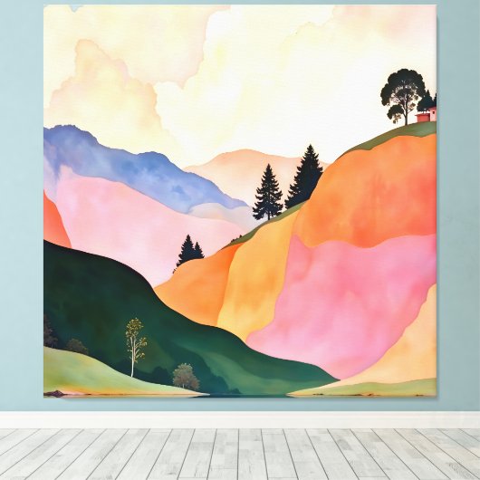 Liebe Leinwanddruck (Insitu (Holzboden))