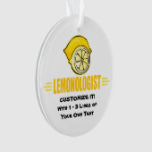 Liebe Lemon Ornament (Vorderseite)