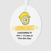 Liebe Lemon Ornament (Vorderseite)