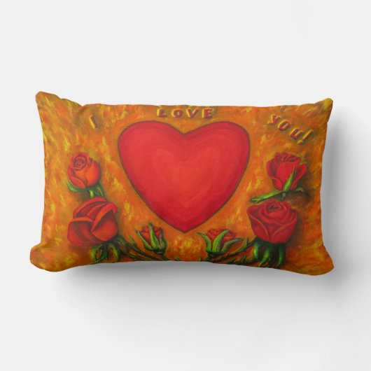 Liebe Lendenkissen (Vorderseite)