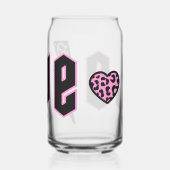 Liebe Leopard Print Lightning Dosenglas (Rechts)