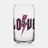 Liebe Leopard Print Lightning V2 Dosenglas (Rückseite)