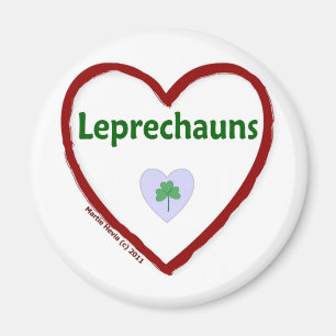 Liebe Leprechauns Magnet