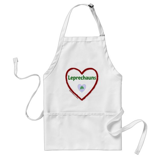 Liebe Leprechauns Schürze (Vorne)