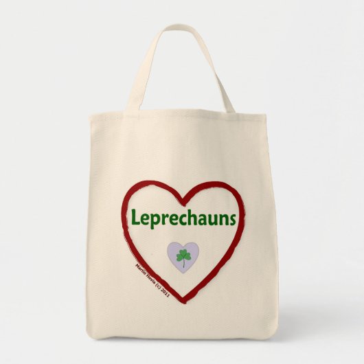 Liebe Leprechauns Tragetasche (Vorne)