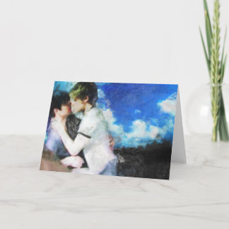 Liebe lernen feiertagskarte