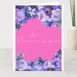 Liebe Letter Design - Liebe, Provence xxoo Karte