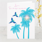 Liebe Letter Design - Liebe, Summer xxoo Karte (Gelbe Blume)