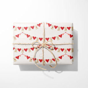 Liebe Letter Garland Geschenkpapier