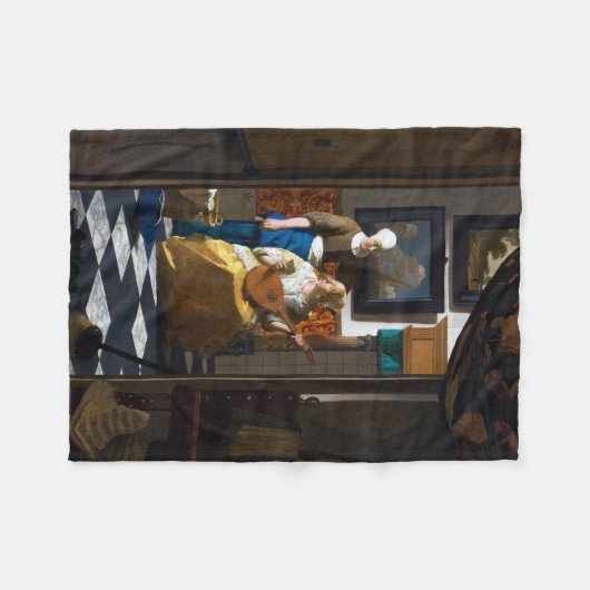 Liebe Letter, Johannes Vermeer Fleecedecke (Vorderseite (Horizontal))