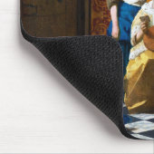Liebe Letter, Johannes Vermeer Mousepad (Ecke)