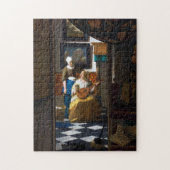 Liebe Letter, Johannes Vermeer Puzzle (Vertikal)