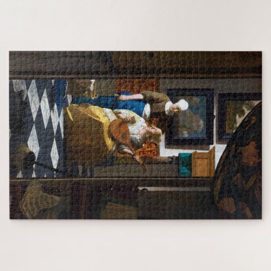 Liebe Letter, Johannes Vermeer Puzzle (Horizontal)