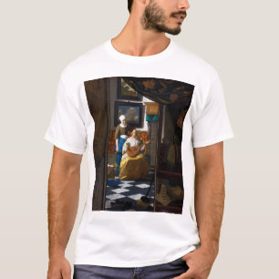 Liebe Letter, Johannes Vermeer T-Shirt