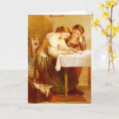 Liebe Letter Le Jeune Fine Art Grußkarte Karte (Gelbe Blume)