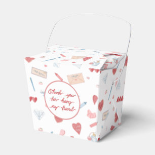 Liebe Letter Liebe Notes Valentines Party Leckerei Geschenkschachtel