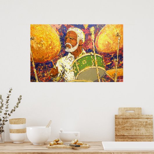 "Liebe Letter" Poster (Küche)