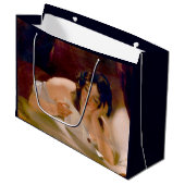 Liebe Letter (von Thomas Sully) Große Geschenktüte (Vorderseite Schrägansicht)