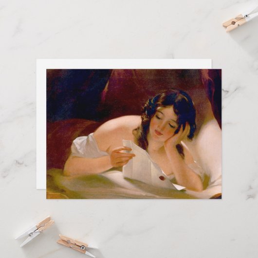 Liebe Letter (von Thomas Sully) Karte (Vorderseite/Rückseite Beispiel)