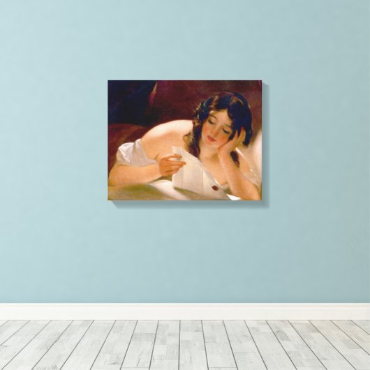 Liebe Letter (von Thomas Sully) Leinwanddruck (Insitu (Holzboden))