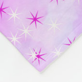 LIEBE Letter Word Blume Fleecedecke (Ecke)