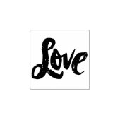 LIEBE Letting Distressed Calligraphy Valentine Gummistempel (Prägung)