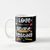 Liebe (letzter Tag) Staat-Test Kaffeetasse (Links)