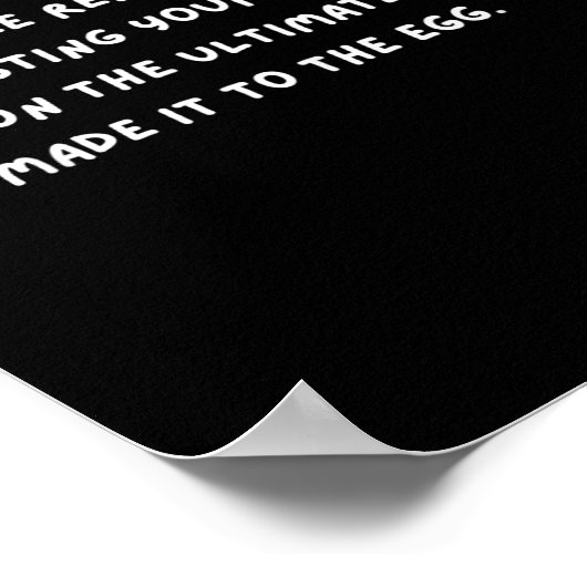 Liebe Leute hören auf, deinen Lebensgeist zu verge Poster (Ecke)